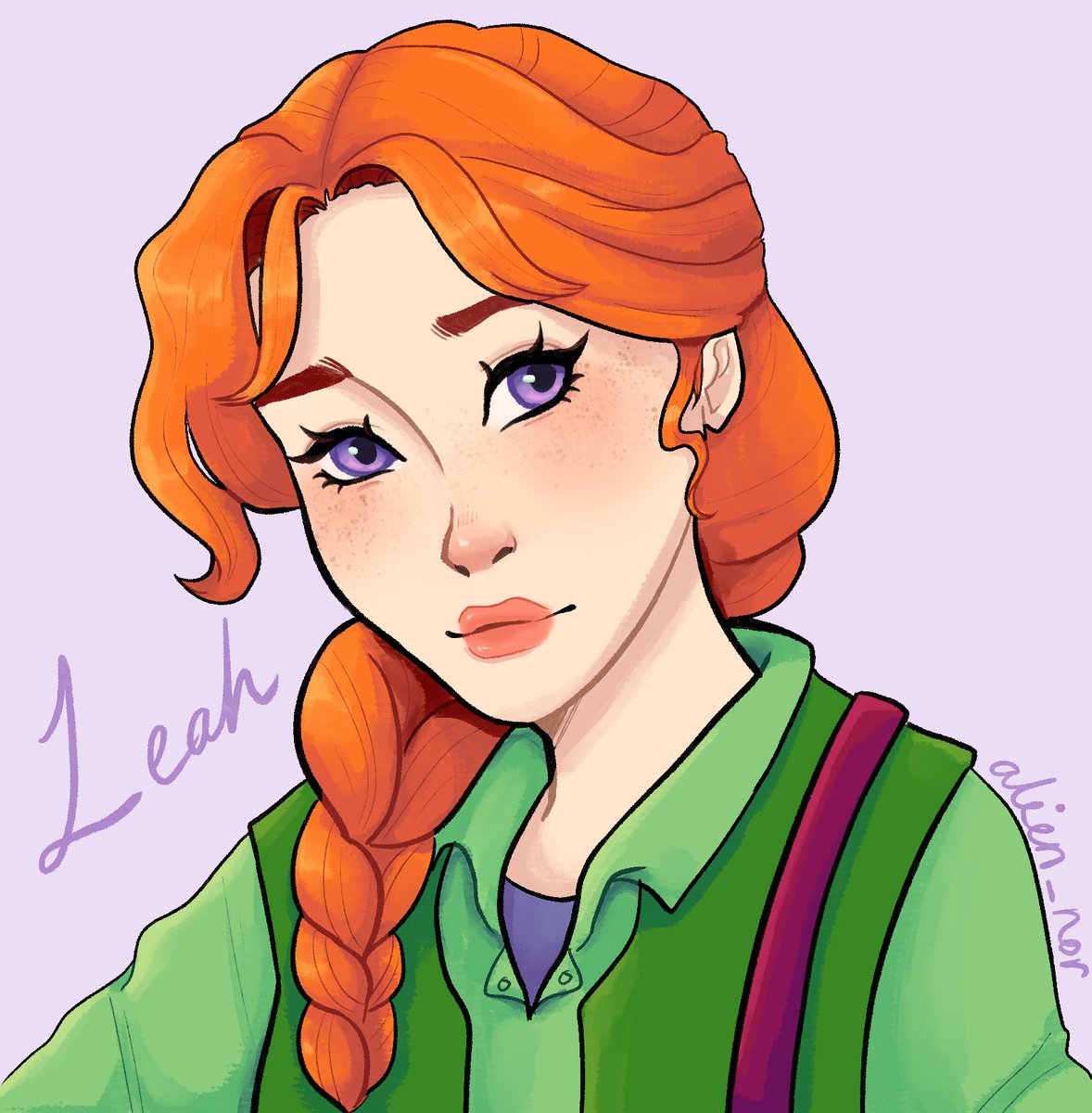 alien_norr's tweet photo. Day 2. Leah 🪵🌲🎨 #stardew #StarDewValley #StardewValleyfanart #stardewleah #stardewvalleyleah https://t.co/KfS1mpFJXm