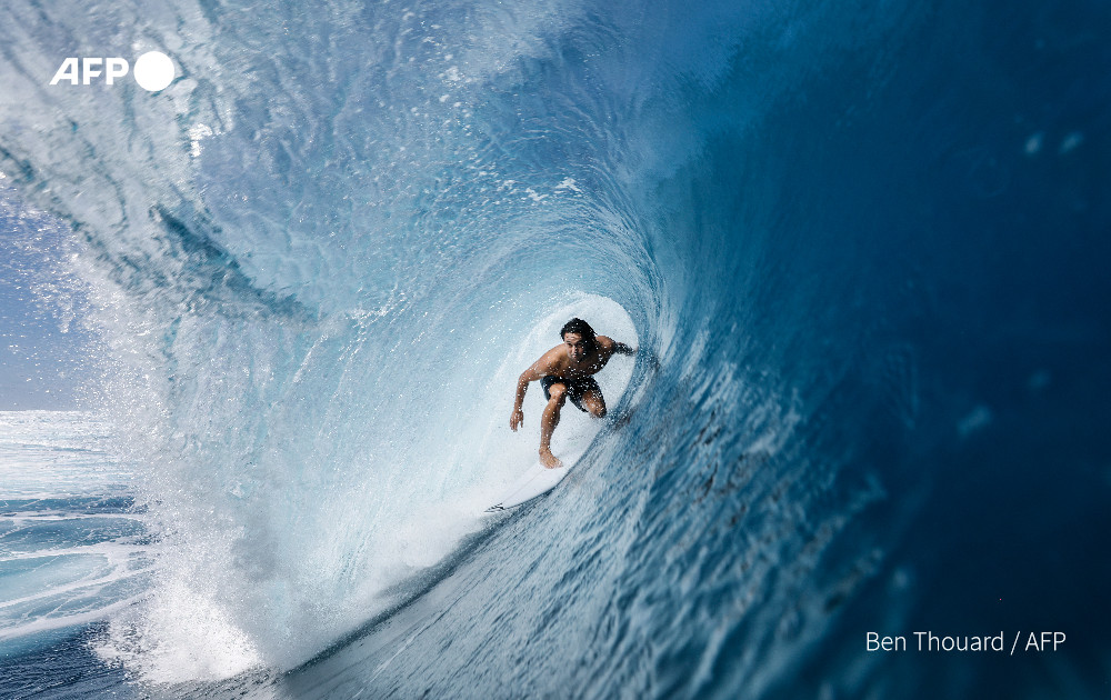 Catching a wave.

<a href="/AFP/">AFP News Agency</a>’s Ben Thouard photographs surfers training in Teahupo'o, Tahiti, French Polynesia, a few days before the WSL Shiseido Tahiti pro-surfing event