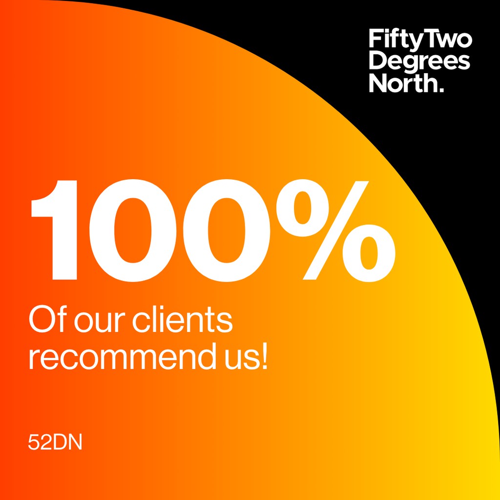 FiftyTwo Degrees North tweet media