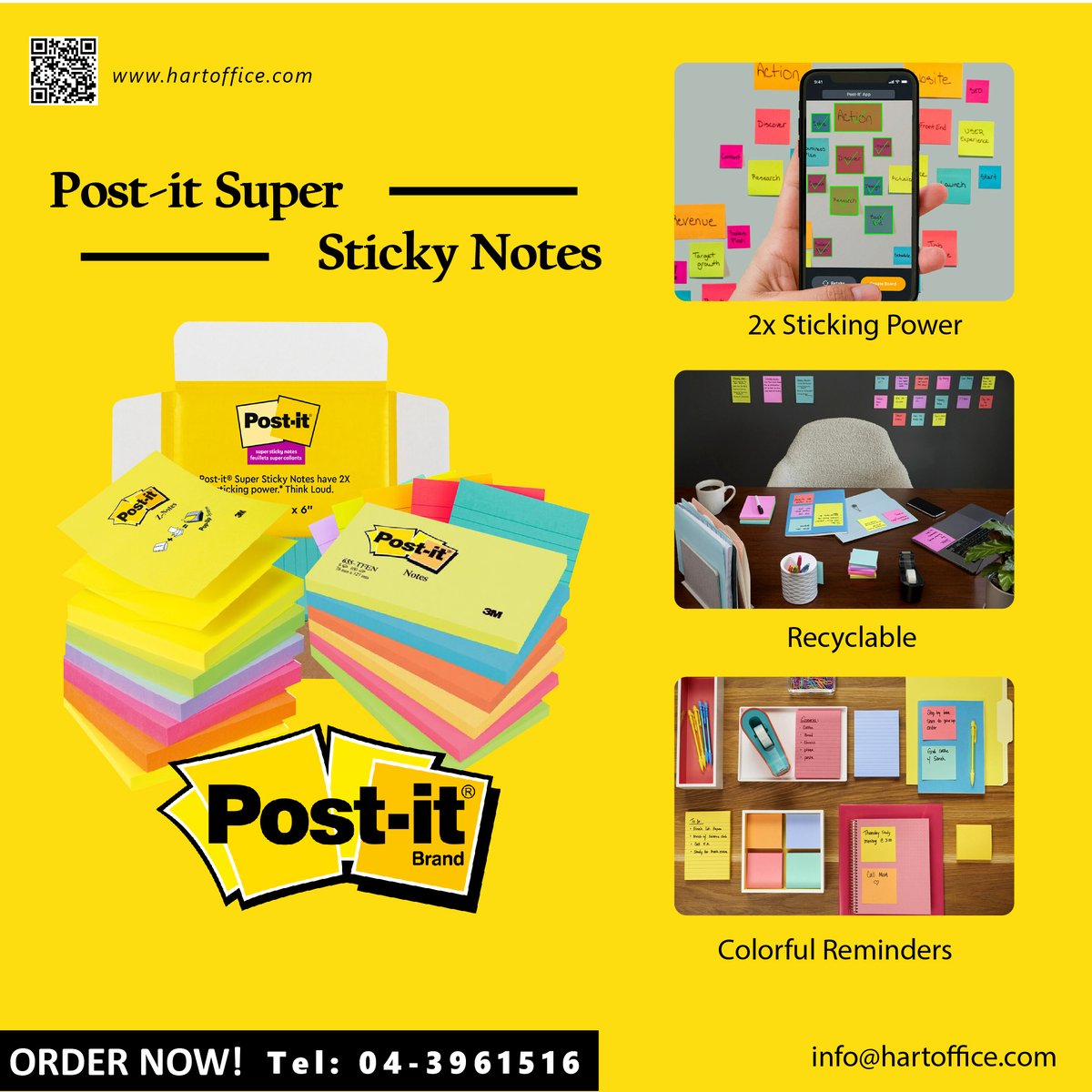 Hartoffice (@hart_office) on Twitter photo Product Link :hartoffice.com/index.php/cata…
Office Supplies and Stationery
Free Delivery within the next day
Delivery all over UAE
hartoffice.com
Contact us
+ 971 4 3961516
info@hartoffice.com
#uae #stationery #officesupplies #schoolsupply #dubai #notes #postit #stickynote Product Link :hartoffice.com/index.php/cata…
Office Supplies and Stationery
Free Delivery within the next day
Delivery all over UAE
hartoffice.com
Contact us
+ 971 4 3961516
info@hartoffice.com
#uae #stationery #officesupplies #schoolsupply #dubai #notes #postit #stickynote