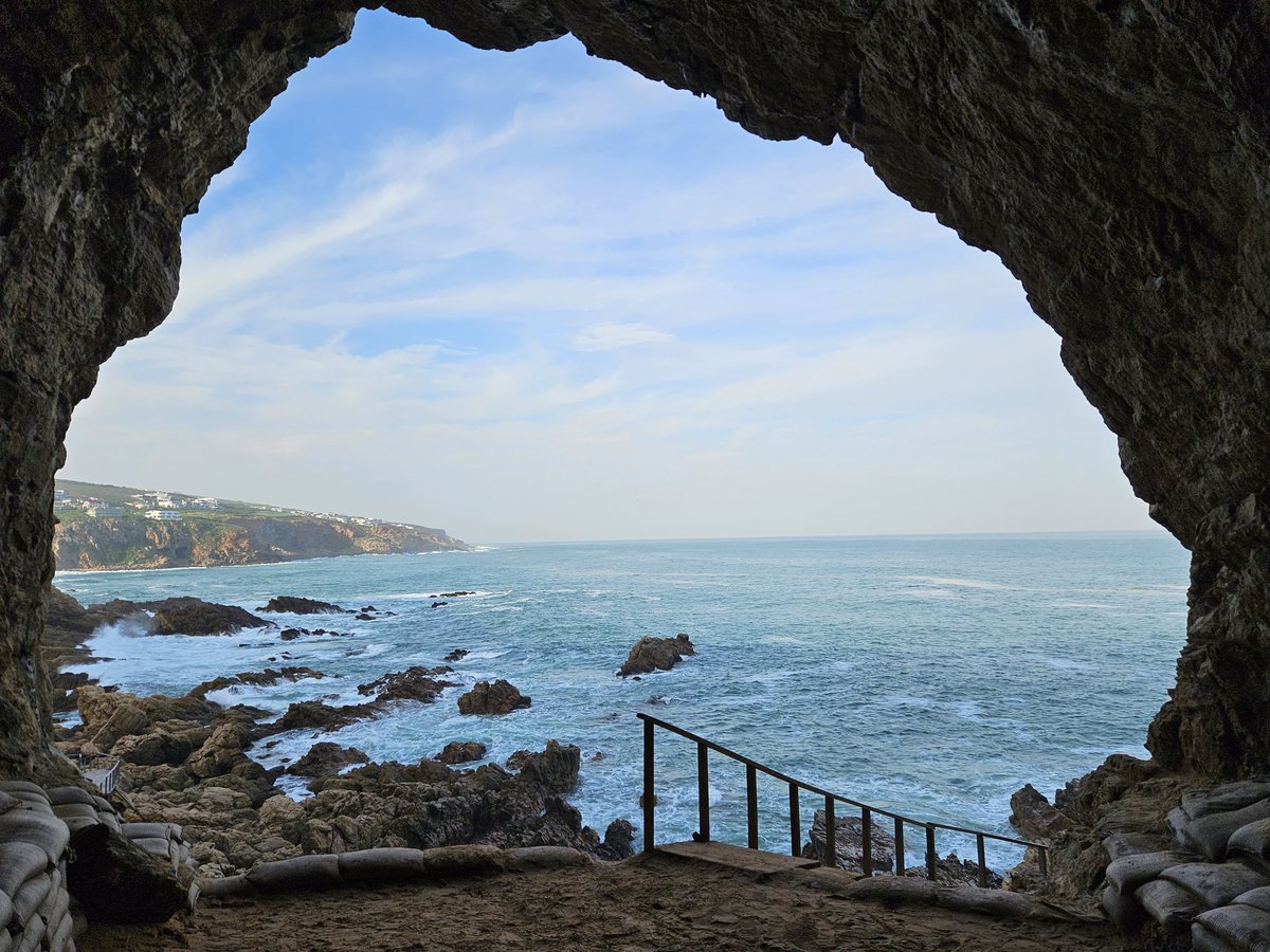 Trip highlight so far - the incredible human origins tour at Mossel Bay #Archaeology