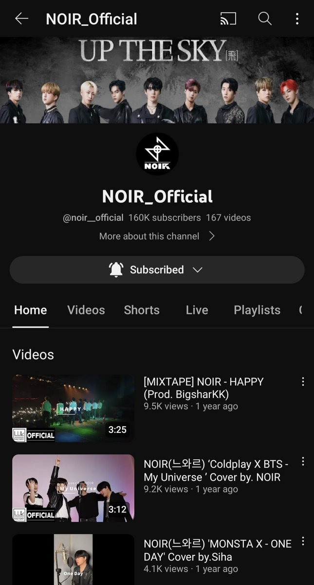 alderaandor's tweet photo. NOIR GOT THEIR CHANNEL BACK ??!!! Lumies we won 🎉🎉🎉

#느와르 #NOIR https://t.co/LqzY3lbN32