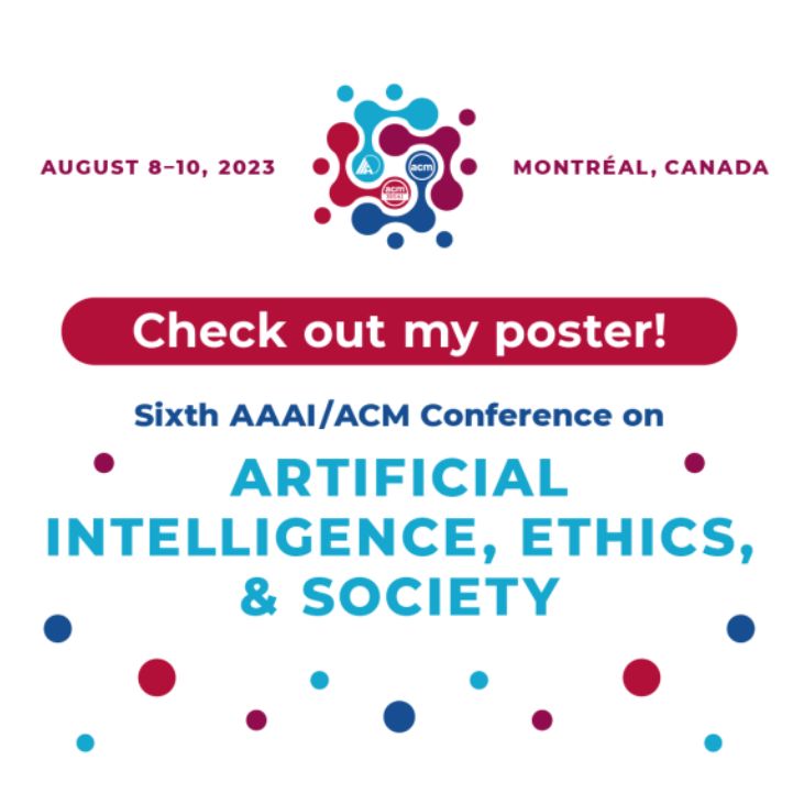 Nora Lindemann (@lindemann_nf) on Twitter photo Check out my poster on the sealing of knowledges through the usage of LLMs to generate direct answers to search queries at the #AIES23 conference tomorrow!
 #AI #ArtificialIntelligence #AbstractPoster Check out my poster on the sealing of knowledges through the usage of LLMs to generate direct answers to search queries at the #AIES23 conference tomorrow!
 #AI #ArtificialIntelligence #AbstractPoster