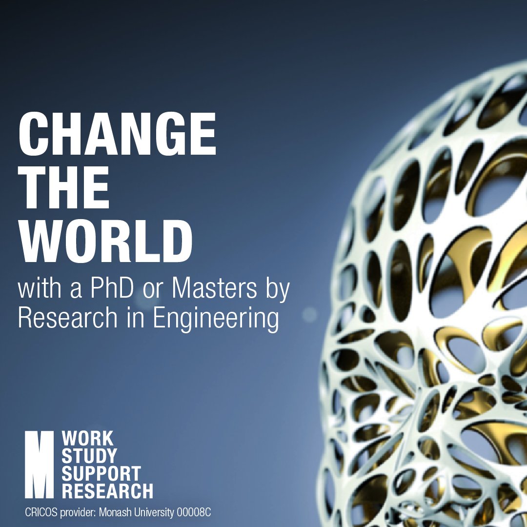 Applications are open for International PhD scholarships! 🌍🎓 Start your journey of research that transforms the future. Applications close on August 31. Learn more 👇

bit.ly/45kFT4x