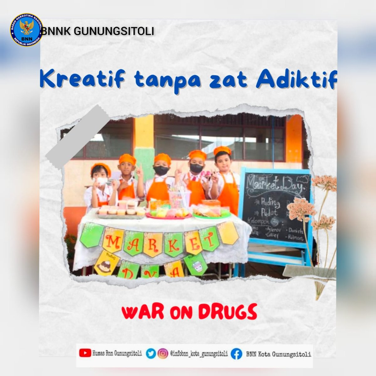 BNNGunungsitoli's tweet photo. #WarOnDrugs #nias #bersinar https://t.co/LRWlLZM8J0