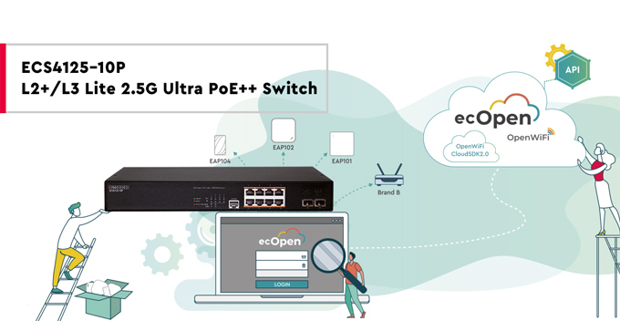 EdgecoreNetwork's tweet image. #Edgecore ECS4125-10P is the world&apos;s first enterprise #PoE switch that supports the @TelecomInfraP #OpenLAN Switching. The switch can support all TIP #OpenWiFi devices, providing an open network solution that spans both wired and #wireless environments.
👉lnkd.in/gnKgrHv5