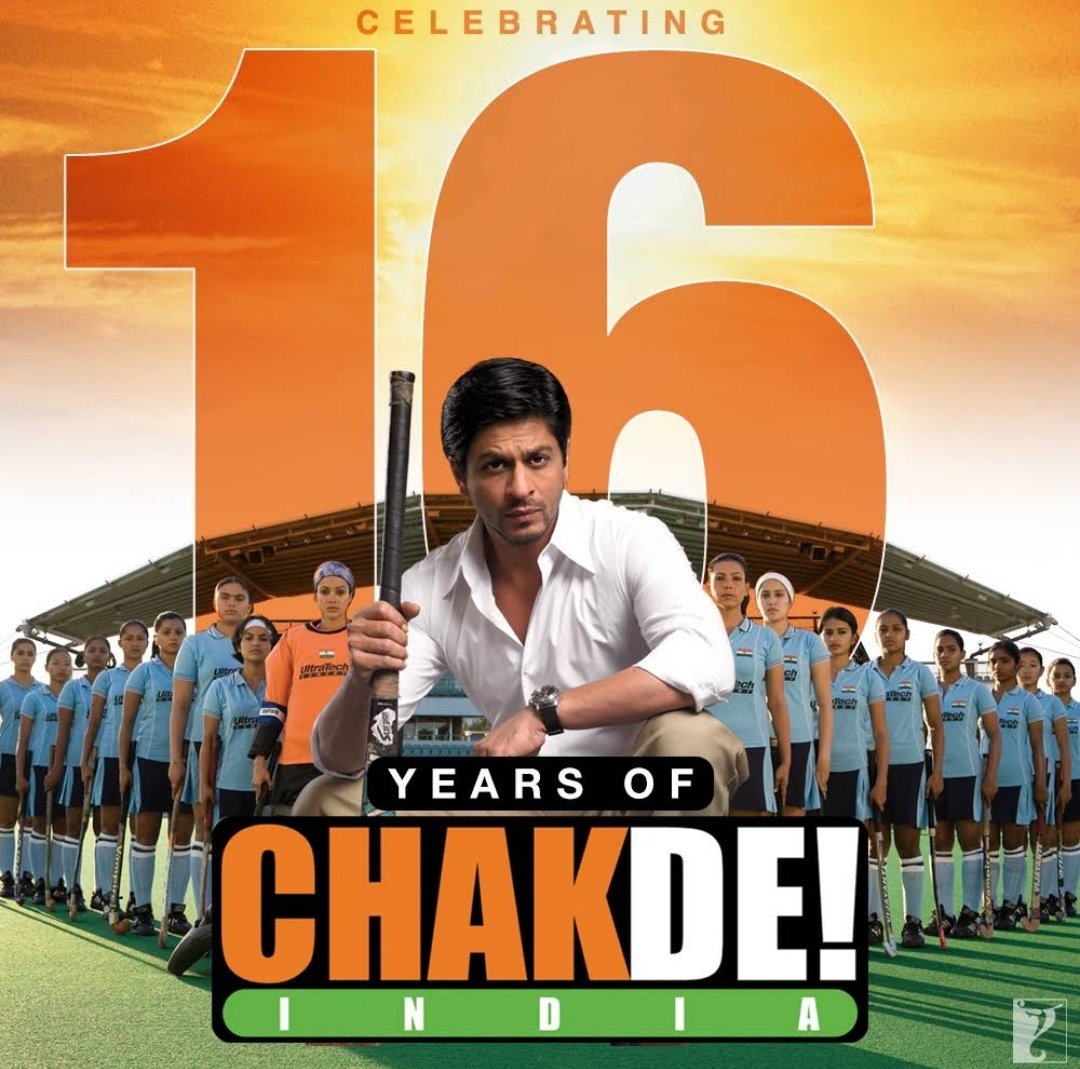 A coach with a mission, a team with an undying spirit and a win to remember..

Celebrating #16YearsOfChakDeIndia 

#16YearsOfChakDeIndia
#ShahRukhKhan