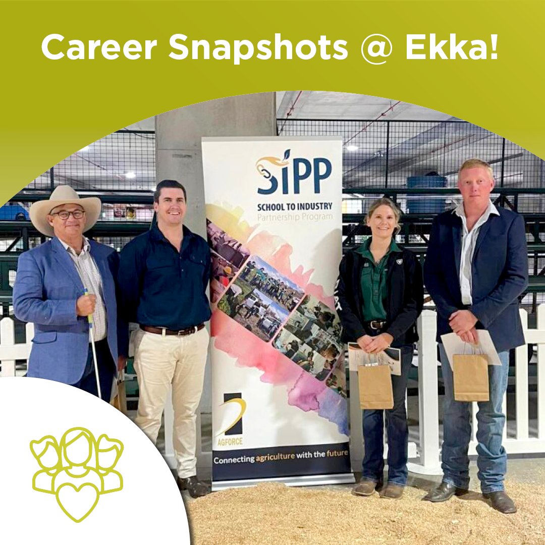 TeysAustralia's tweet photo. It’s EKKA week in Brisbane, and Ethan Mooney of #TeamTeys was on hand with the @AgForceQLD  School to Industry Partnership Program to share his passion on working in the red meat industry with students keen for a career in ag. https://t.co/SMF198rjBu