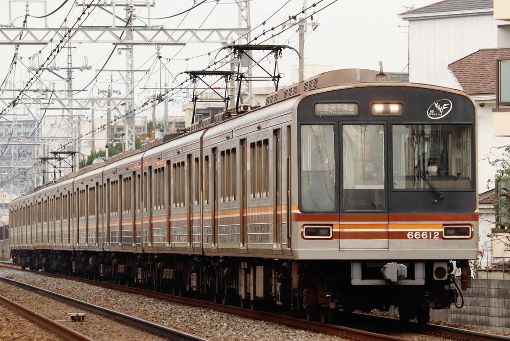 ☆大阪メトロ66系 66612F 正雀入場 最後のGTO車が入場。いい音でした‼️