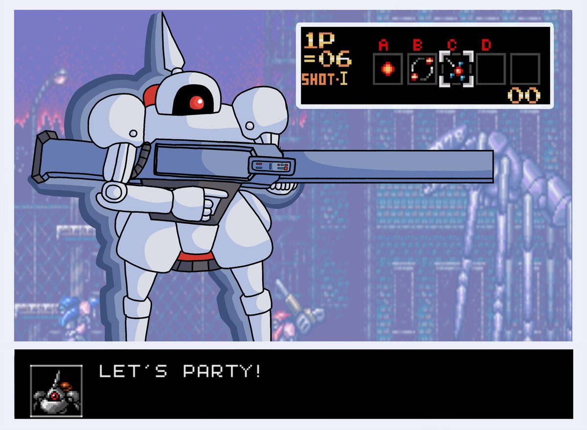 YaBoyChipsAhoy4's tweet photo. "Our security system has been breached by an unknown hacker. An unmanned robot is running rampant throughout the city! I want you to proceed to the area ASAP and restore order!" https://t.co/ZPws5vgEvO