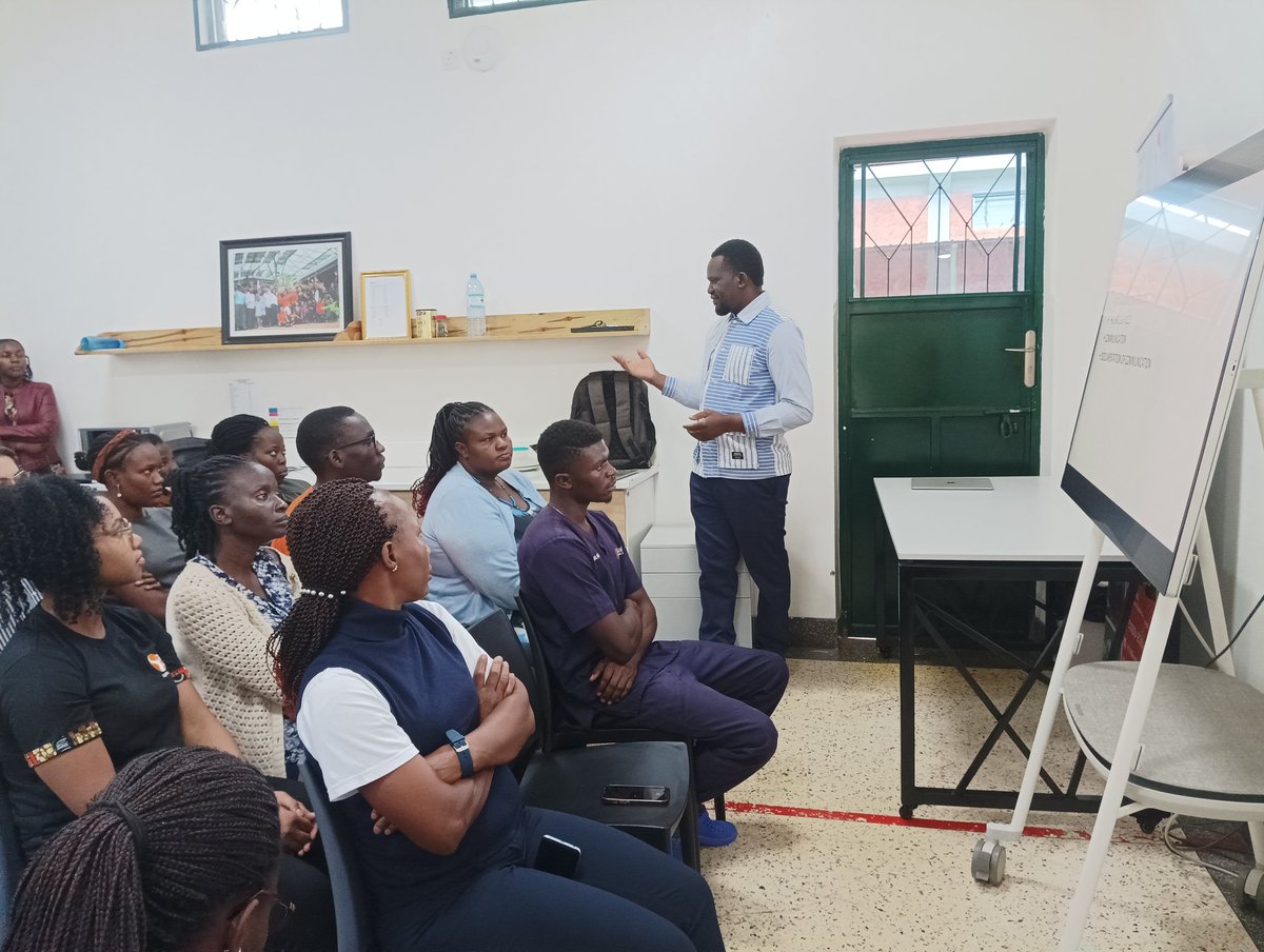 GSI_Kyabirwa's tweet photo. #HappeningToday! Our team having a refresher training on Approach to an emergency case.
#globalsurgery #weeklyCME https://t.co/3Ghv3jIrQU