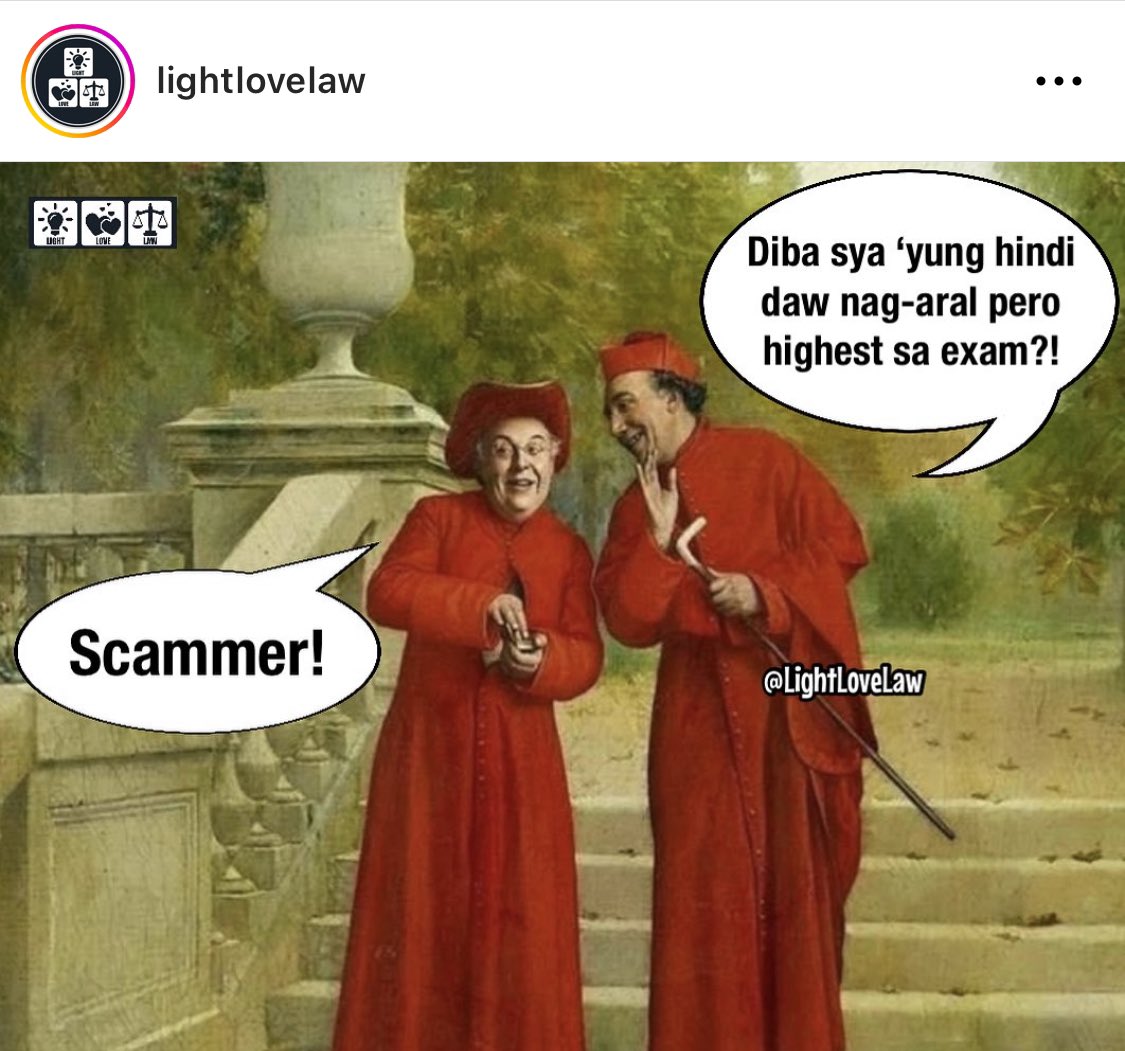 LightLoveLaw's tweet photo. Paki-tag mga classmate n’yong scammer🤪

#duralex 

💡💙⚖️ https://t.co/NweTKEecLK