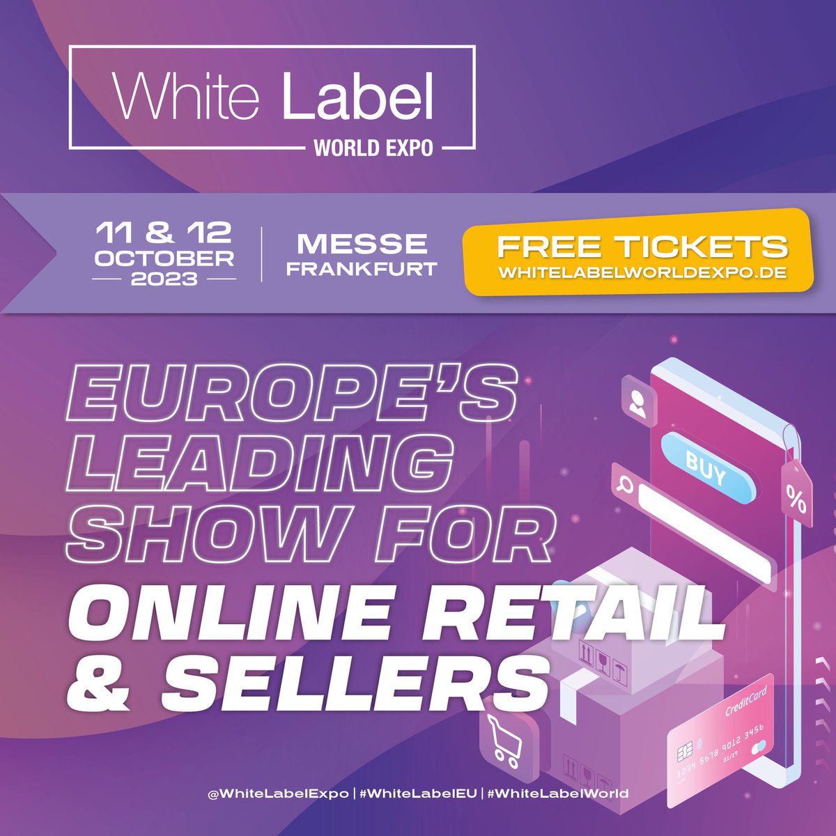 SHE works! (@sheworksde) on Twitter photo We've partnered with <a href="/WhiteLabelExpo/">White Label World Expo</a> , the world's leading event for white & private label products! This show is an unmissable opportunity to elevate your business to the next level! Get your FREE ticket:
whitelabelworldexpo.de/tracker.asp?co… We've partnered with <a href="/WhiteLabelExpo/">White Label World Expo</a> , the world's leading event for white & private label products! This show is an unmissable opportunity to elevate your business to the next level! Get your FREE ticket:
whitelabelworldexpo.de/tracker.asp?co…