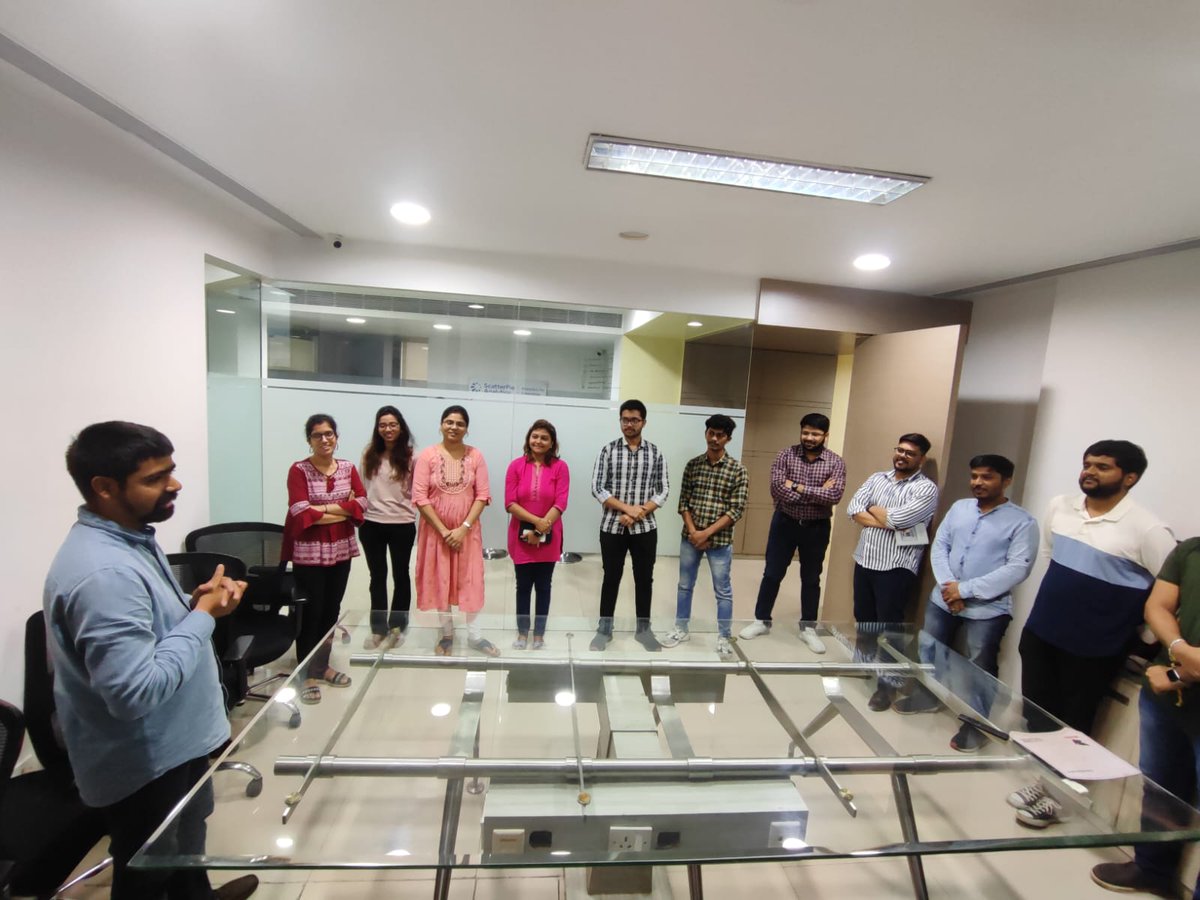 WeAreScatterPie's tweet photo. A dynamic day at our Pune office with our  tech visionary, Mr. Sandip Sharma (Co-founder and Chief Technology Officer), and strategic genius, Mr. Ashish Singh (Co-founder and Chief Business Officer).
@WeAreScatterPie 
#ScatterpieAnalytics #DataGurus #Tableau #PowerBI https://t.co/A9pvpyFc7e