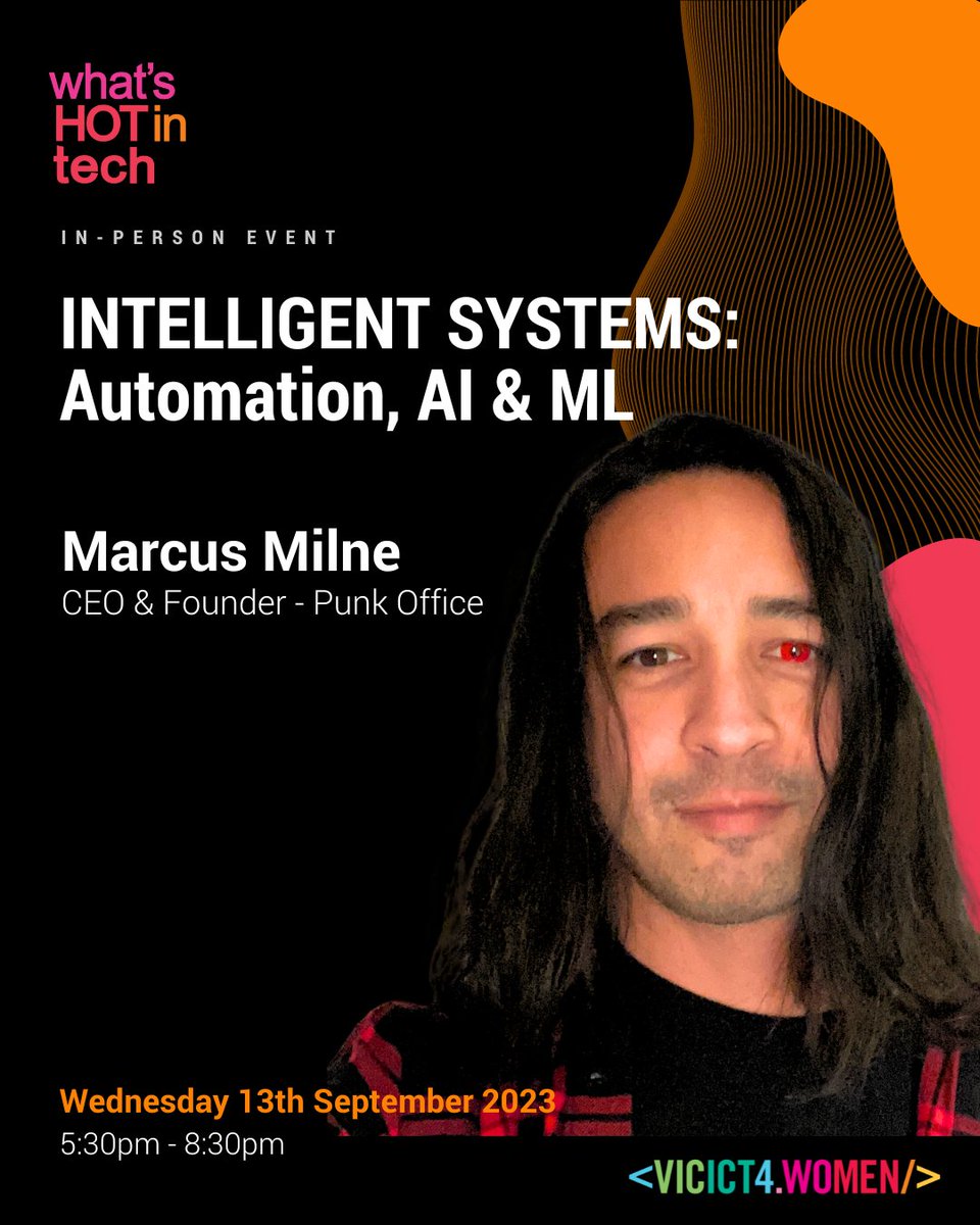 For this event only Marcus will be teaching you how to build your very own T-1000 in one line of Python code