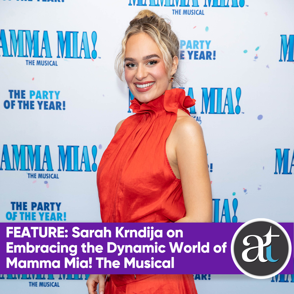 Dive into the world of Mamma Mia! The Musical with Sarah Krndija! From #ClassOf07 to embodying Sophie Sheridan, she brings a fresh energy to a timeless role. Experience the magic and melodies of ABBA reimagined. 

Read the feature on AussieTheatre.com