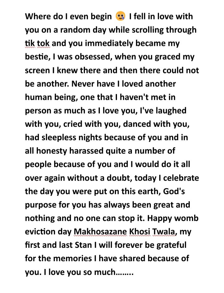 Babalwa_Babs1's tweet image. Happy womb eviction day @RealKhosiTwala 💕💕💕

WORLD KHOSI TWALA DAY
HAPPY BIRTHDAY KHOSI TWALA
#KhosiTwala