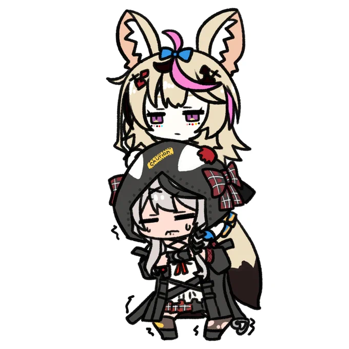 #絵まる #さかまた飼育日記  ポルカオルカ