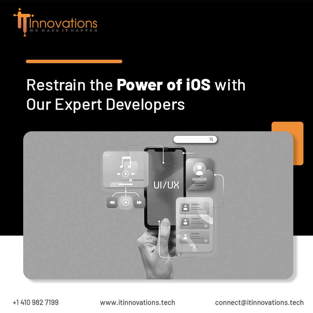 innovations2_it's tweet image. Step into the future with iOS app development that propels your business to new heights! Join hands with us for cutting-edge iOS solutions that set you apart from the rest!
#appsdevelopment #ERPDevelopment #crmdevlopmentcompany #ITInnovations #iosappdevelopment
