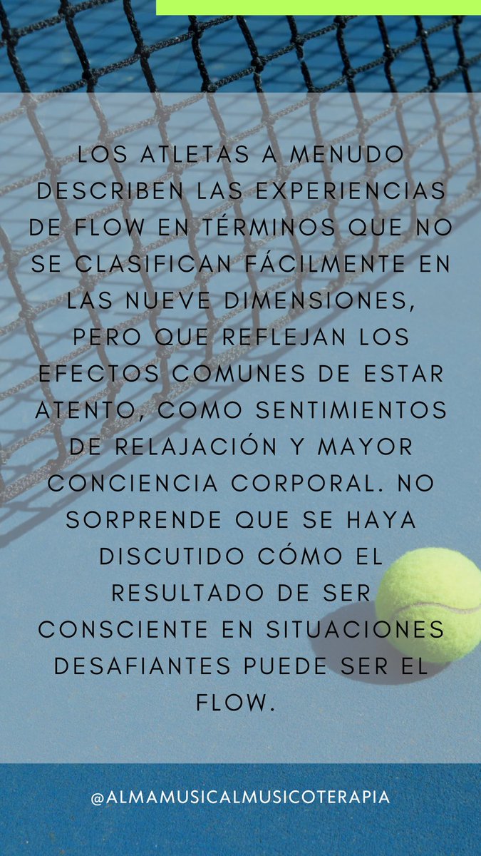 AlmaMusicalMt's tweet photo. Buenos días ☀️🏃🏻‍♀️ Post nuevo, seguimos con la información sobre la zona.

En el post de hoy os dejo una pincelada sobre algunas características que comparten la práctica de la atención plena ( Mindfulness ) y la zona ( flow ).

Si tenéis cualquier pregunta, MD o por comentarios👇🏻 https://t.co/WdEaBAbLFu
