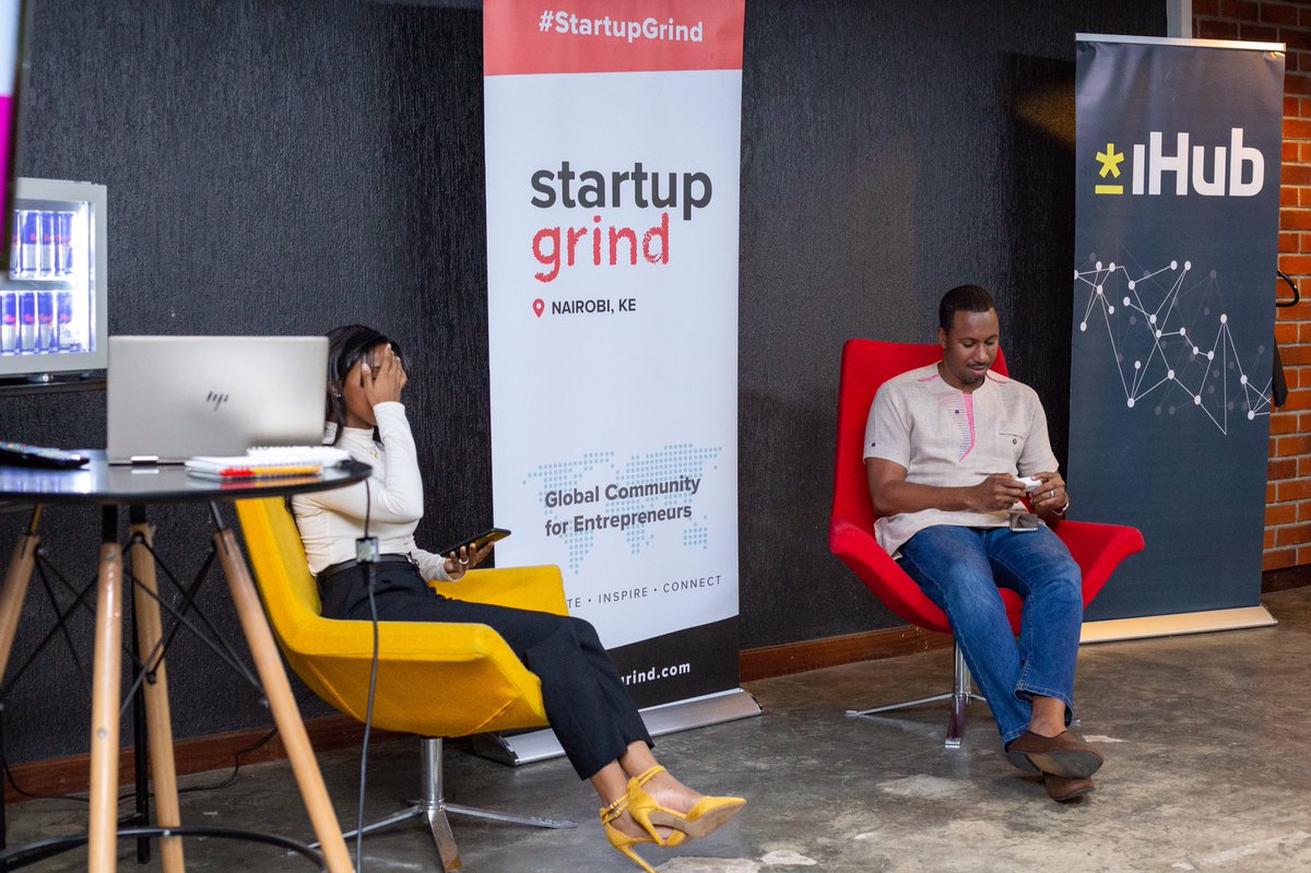 Techwoofafrica's tweet photo. Highlights from the Startup Grind Nairobi Fireside Chat with Dr Bright Gameli 🔥🔥

@ebasketke @iHub 
#startupgrindnairobi https://t.co/iCsvoT28dx