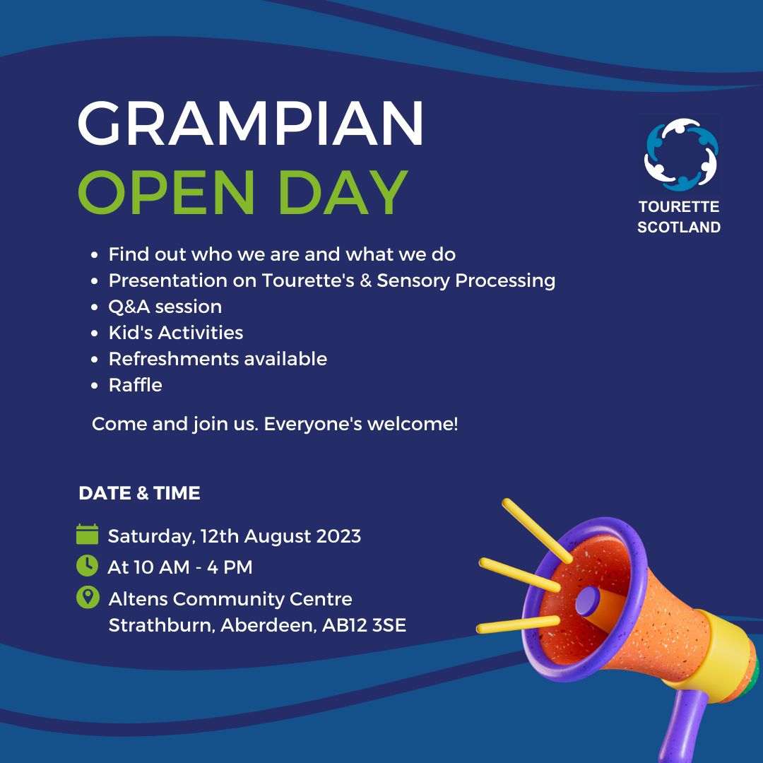 _Melissa_333's tweet photo. Looking forward to @tourettescot Grampian open day at Altens Community Centre this Saturday. Come along and find out more.  #Tourette #charity #Tourettes #awareness #support https://t.co/t1pEXIv6cD