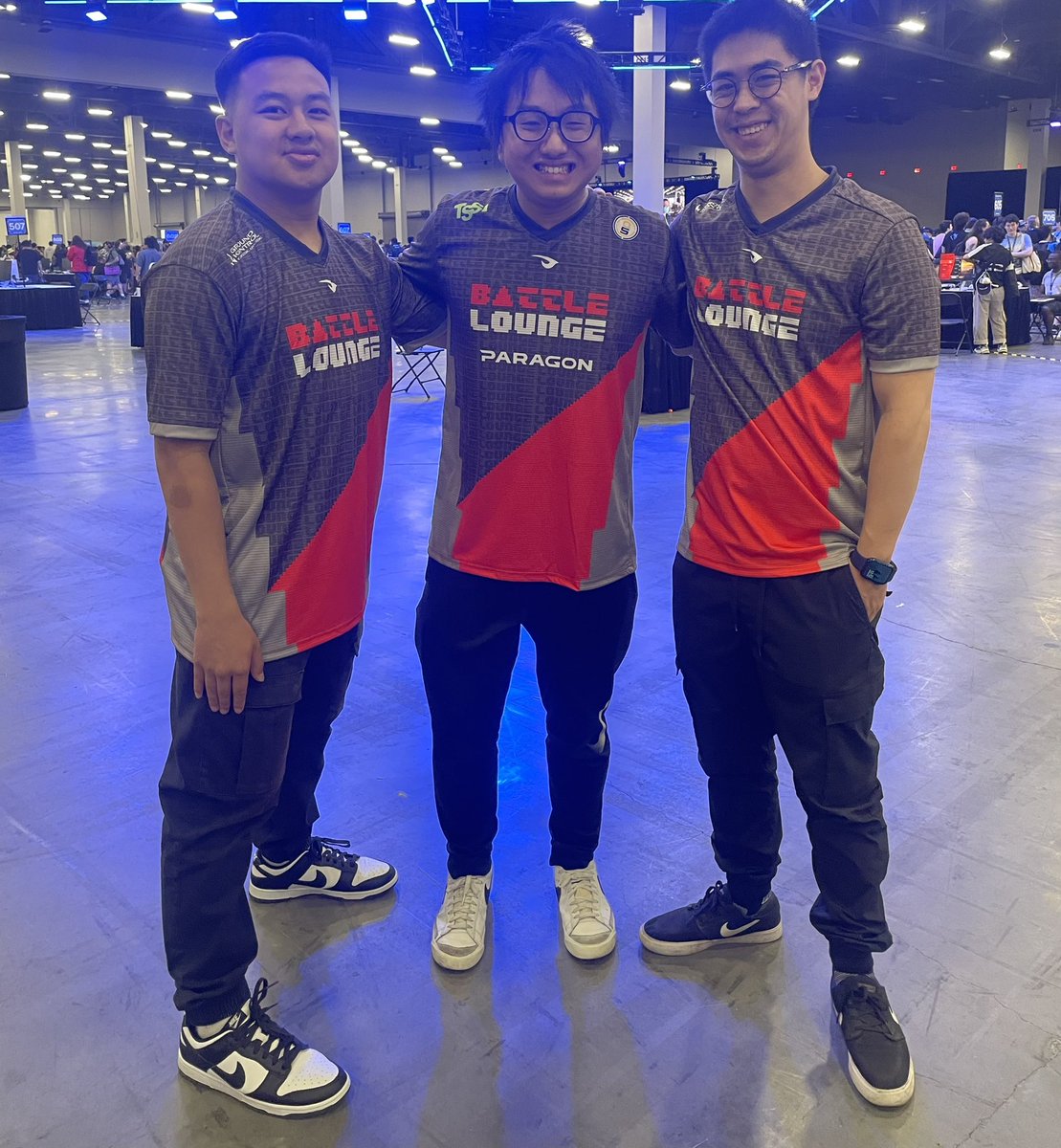 BattleLoungePDX's tweet photo. As a Team, we are now 2-Year Streak on making it out of Pools at an EVO Event. We cannot be anymore prouder of these guys for representing us at such a prestigious event. We cannot wait to see what they accomplish together again in the future! https://t.co/9Fz7h38dhM