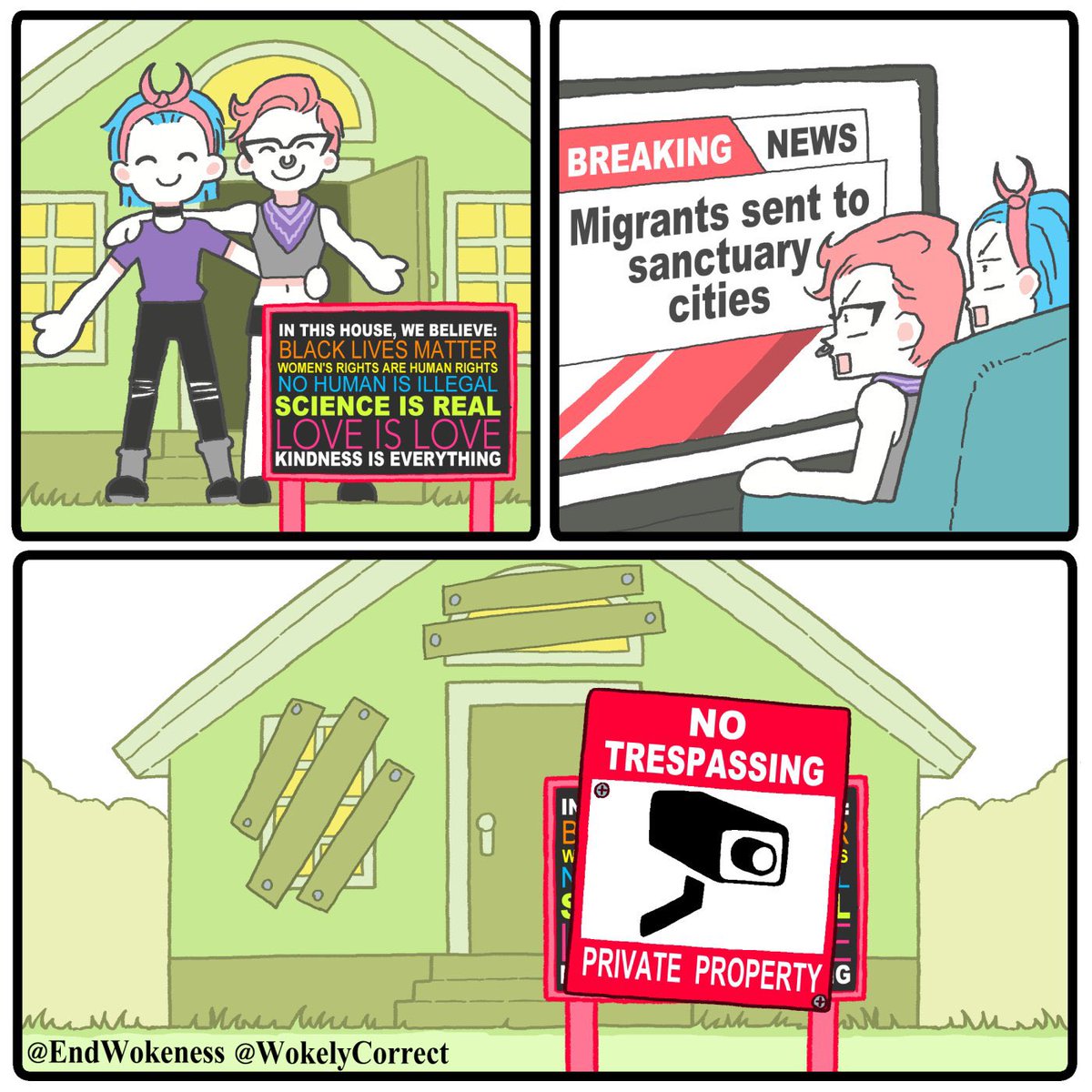 EndWokeness's tweet photo. This video in comic format: https://t.co/XQWQvbWu0x