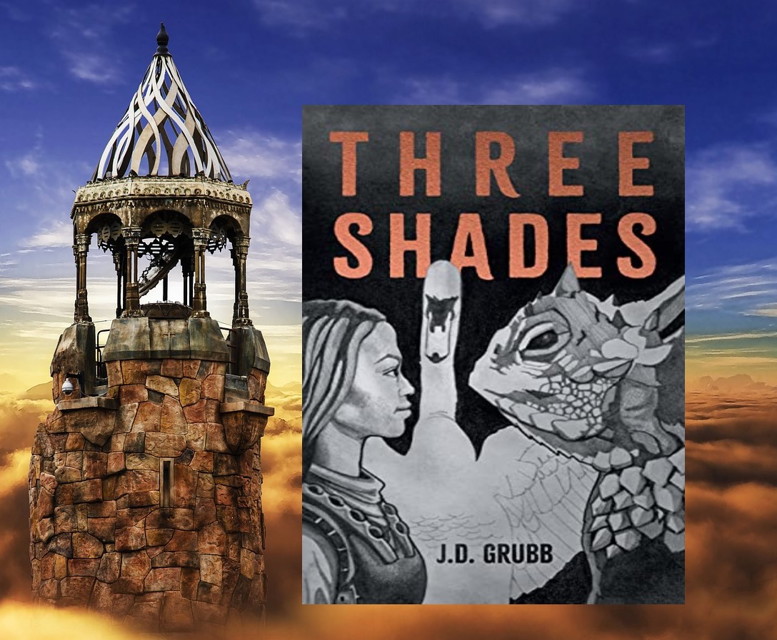 rosieamber1's tweet photo. 📚'An elven eagle rider and her mount, a reptilian warrior-sage, and the demigod who takes a shine to them.'

@deBieJennifer reviews high #Fantasy Three Shades by 
@JD_Grubb for Rosie's #Bookreview Team #RBRT

Full review here https://t.co/mjn4Zleqf8 https://t.co/sr6Ud1nW7g