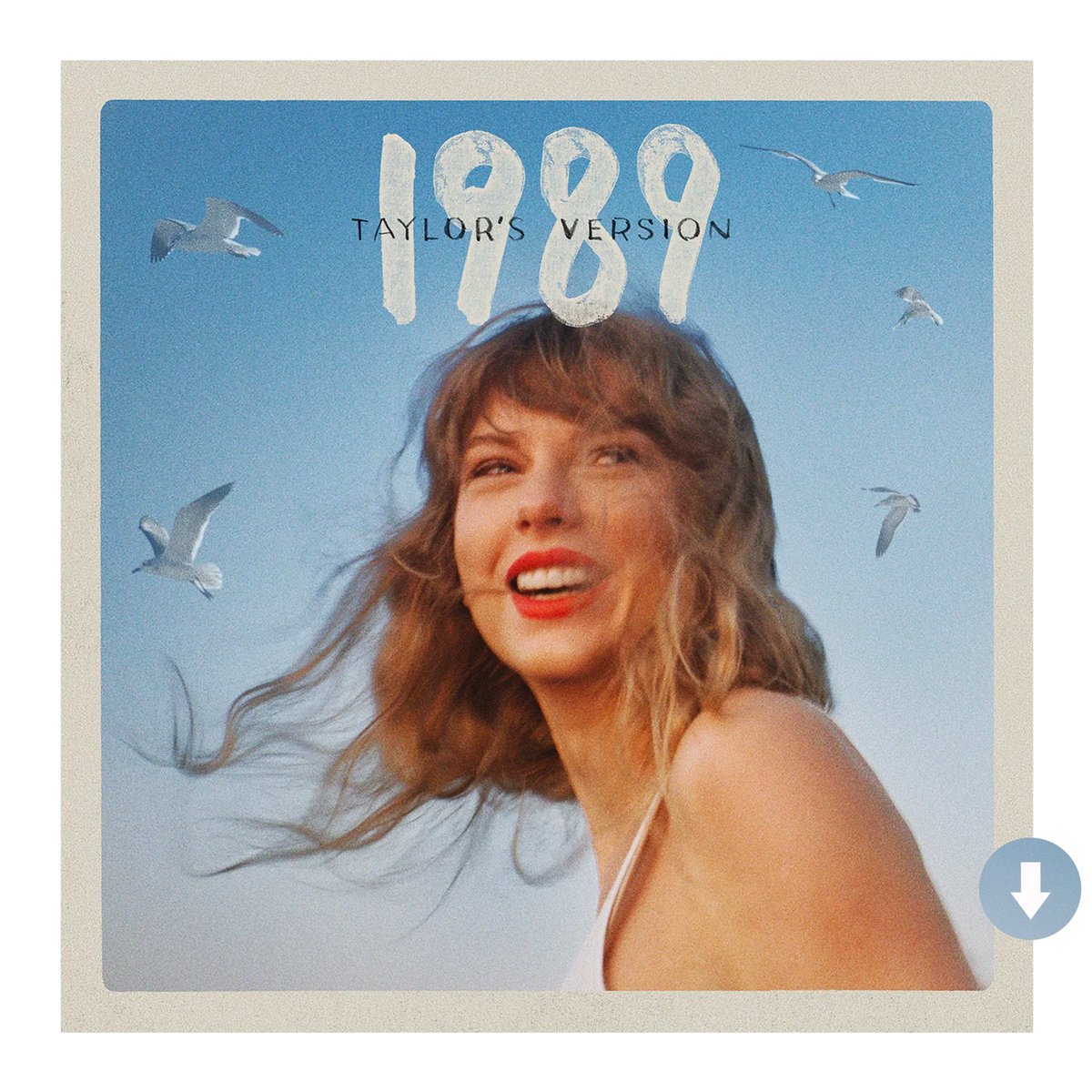 Just realized this is her first smile on an album cover
