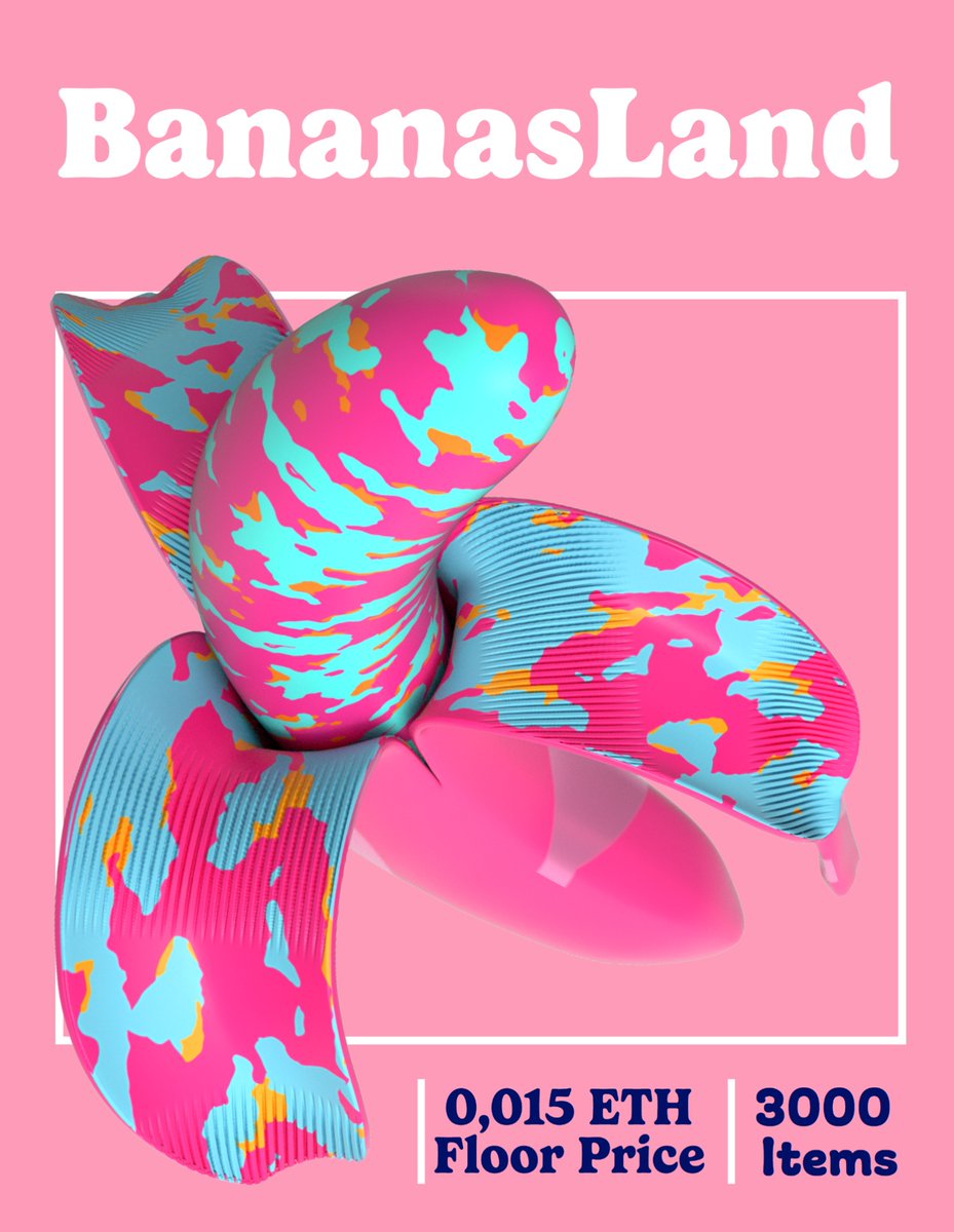 ouou_io's tweet photo. 🍌🍌🍌BananasLand
https://t.co/RRF1cGrHvY
#NFTArt
#nft
#eth
#nftsale
#nft_community
#opensea
#platanosporcanarias
#virtualbananas
#followme
#platanosporlapalma https://t.co/a0yVAfRoJd