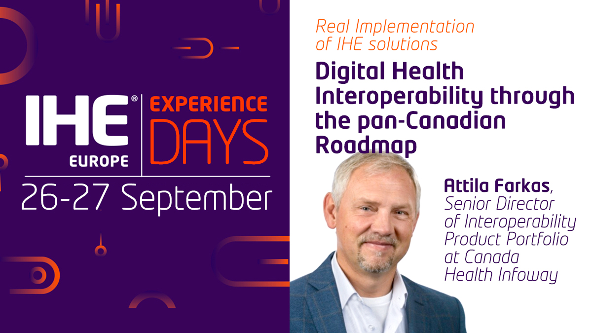 IHE-Europe (@ihe_europe) on Twitter photo Get inspired by Attila Farkas at the upcoming IHE Experience DAYS! As Sr Director of Interoperability at <a href="/Infoway/">Infoway</a> his talk explores Canada's experience JOIN US bit.ly/EXP_DAY_23 <a href="/IHEBelgium/">IHE Belgium</a> <a href="/IHENL/">IHE Nederland</a> <a href="/IHE_fr/">IHE France</a> <a href="/IHEAustria/">IHE Austria 🇦🇹</a> <a href="/IHE_USA/">IHE USA</a> <a href="/IHEIntl/">IHE International</a> @IHEsuisse <a href="/IHE_Australia/">IHE Australia</a> <a href="/IHE_Gazelle/">IHE_Gazelle</a> Get inspired by Attila Farkas at the upcoming IHE Experience DAYS! As Sr Director of Interoperability at <a href="/Infoway/">Infoway</a> his talk explores Canada's experience JOIN US bit.ly/EXP_DAY_23 <a href="/IHEBelgium/">IHE Belgium</a> <a href="/IHENL/">IHE Nederland</a> <a href="/IHE_fr/">IHE France</a> <a href="/IHEAustria/">IHE Austria 🇦🇹</a> <a href="/IHE_USA/">IHE USA</a> <a href="/IHEIntl/">IHE International</a> @IHEsuisse <a href="/IHE_Australia/">IHE Australia</a> <a href="/IHE_Gazelle/">IHE_Gazelle</a>