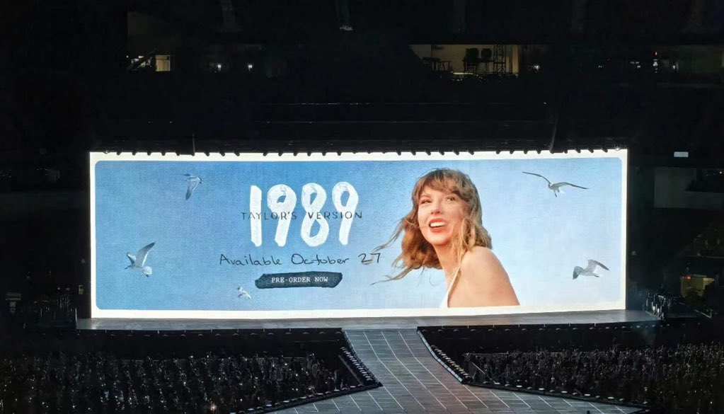 Taylor Swift anuncia 1989 (Taylor's Version) 