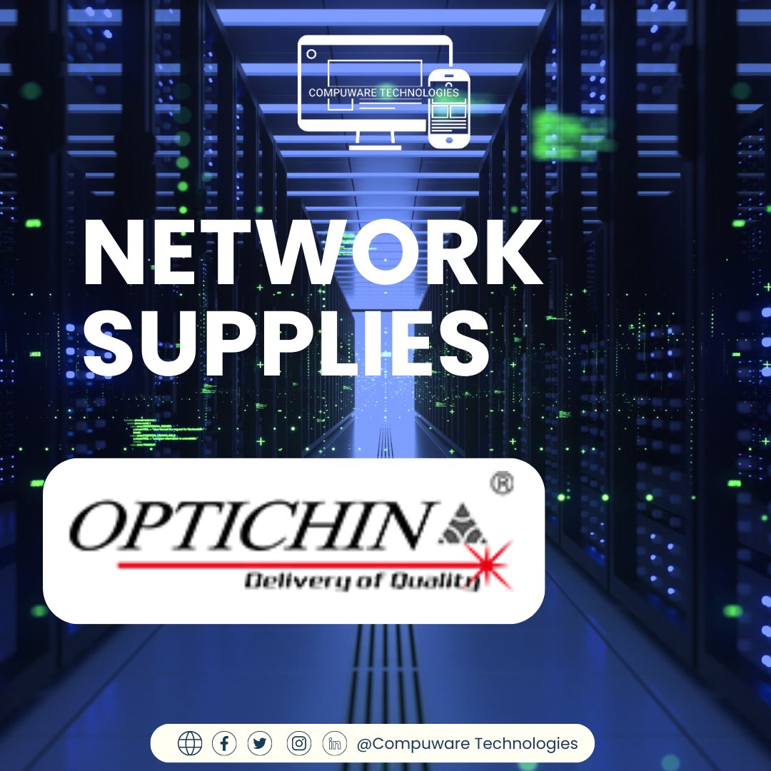 CompuwareIT's tweet image. We&apos;re thrilled to announce our partnership with OptiChina, a trailblazer in networking solutions. Get ready to experience a new dimension of connectivity and possibilities like never before.