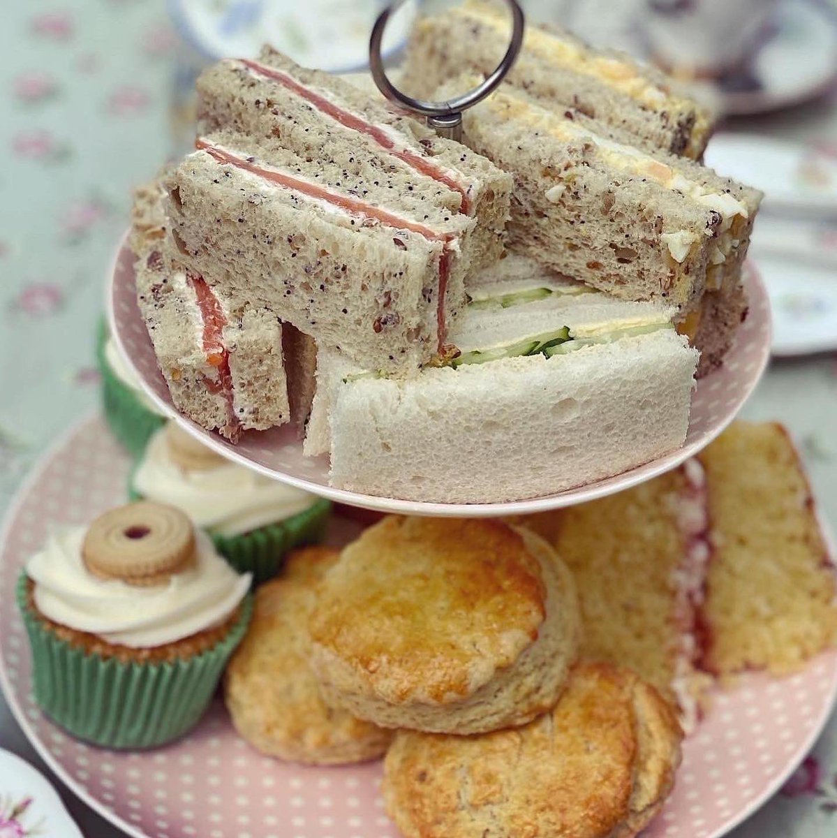 WillowBoughCake's tweet photo. It’s afternoon tea week! 

We have a range of afternoon tea menus for numerous occasions - children’s parties, baby showers, birthdays, hen parties, wedding anniversaries, or just friends catching up - what would be your excuse? 

To book please email info@willowbough.com https://t.co/rgklxZsWFT