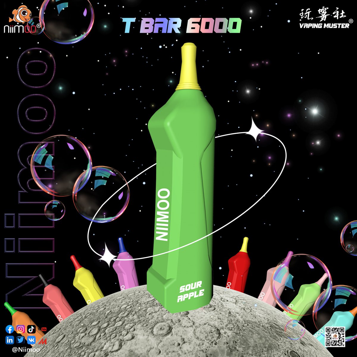 GraysonNiimoo's tweet photo. High quality vapes

Make high quality life

#Niimoo
https://t.co/oeWbLCV5Mh
https://t.co/JGXyEGCQxN
Action is better than thinking,contact us as soon as possible! ! https://t.co/ybss0JHC97
