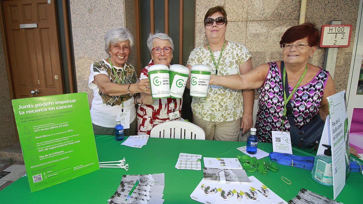 Blanes_cat's tweet image. Notícia: @Blanes_cat acull dissabte i diumenge la col·lecta d’estiu @ContraCancerGIR Es distribuiran voluntàries i voluntaris amb la característica guardiola verda per recollir fons econòmics destinats a la recerca oncològica

blanes.cat/docweb/2023-08…

#solidaritat
#lluita
#salut