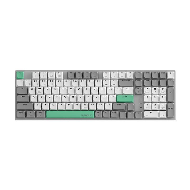 mechkeysStore's tweet image. JamesDonkey has introduced the all-new S2 Low-Profile three-mode mechanical keyboard. Enjoy comfortable typing and exclusive 101-key arrangement makes it perfect for every scenario!!  mechkeys.com/blogs/news/jam…
#Mechkeys #LowProfile #ThreeMode  #JAMESDONKEY
@jamesdonkeylab