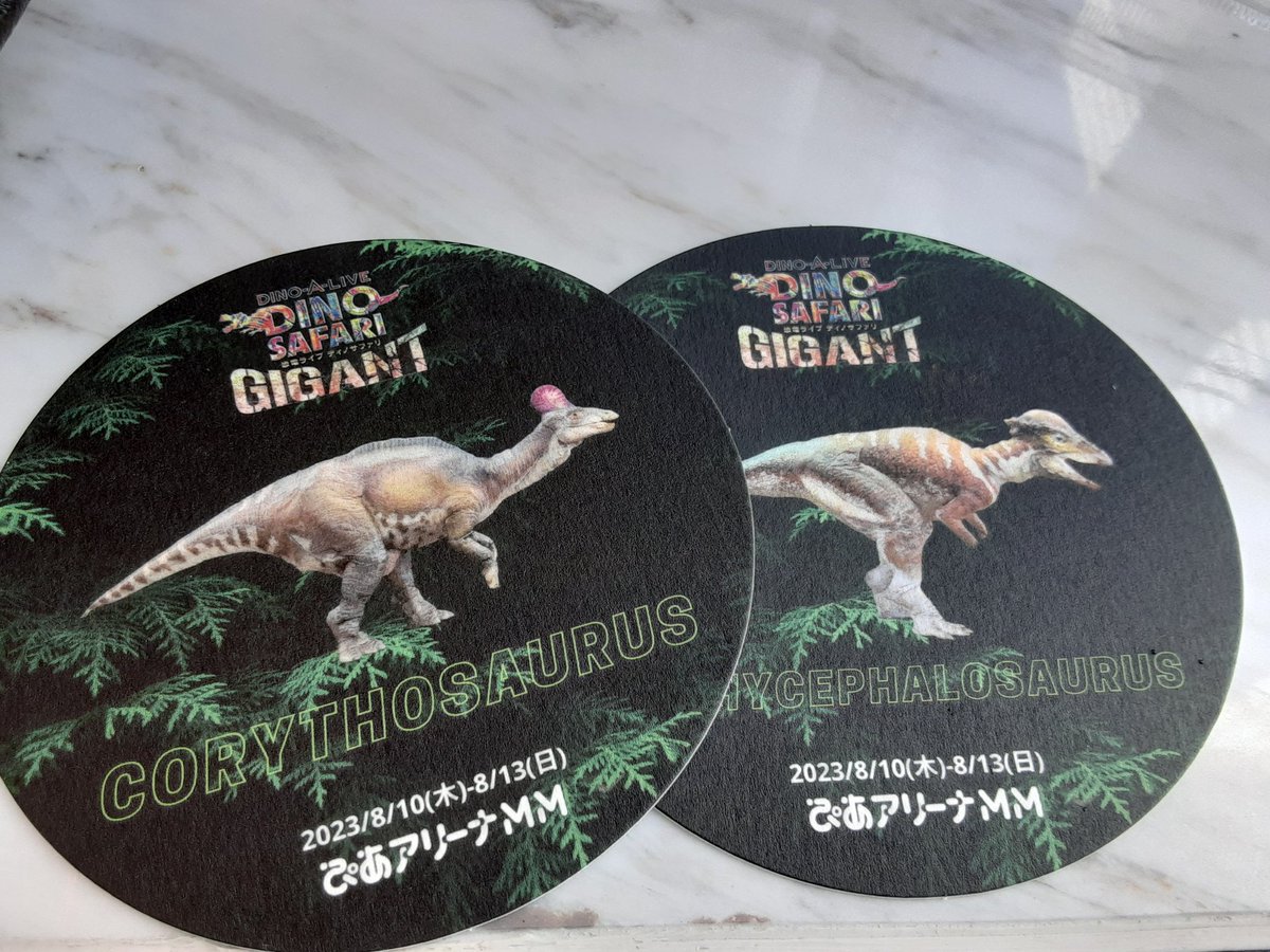 LoveLuv710's tweet photo. 美味しかった、ディノコラボカフェ☕
店内もシャレオツ過ぎて(死語)
凄いオススメ👏✨
まぁ毎回クリームタップリのこの手のドリンクは胃もたれするけど、健康診断、胃はどこも悪くないので、おk🤣
今回の #ディノサファリギガント 推し恐竜はやっぱりコリトサウルス🦖
コースター出た❤ https://t.co/4TAIdeYC4p