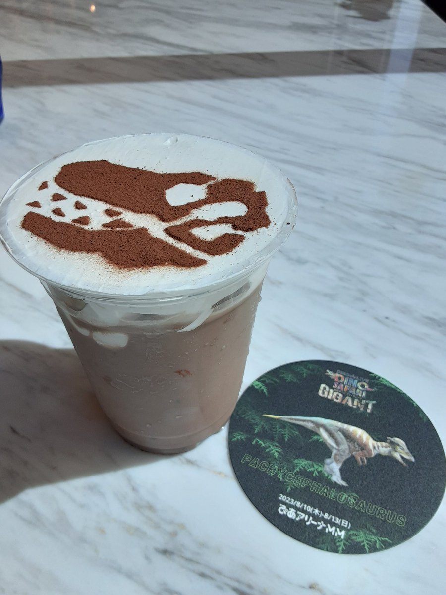 LoveLuv710's tweet photo. 美味しかった、ディノコラボカフェ☕
店内もシャレオツ過ぎて(死語)
凄いオススメ👏✨
まぁ毎回クリームタップリのこの手のドリンクは胃もたれするけど、健康診断、胃はどこも悪くないので、おk🤣
今回の #ディノサファリギガント 推し恐竜はやっぱりコリトサウルス🦖
コースター出た❤ https://t.co/4TAIdeYC4p
