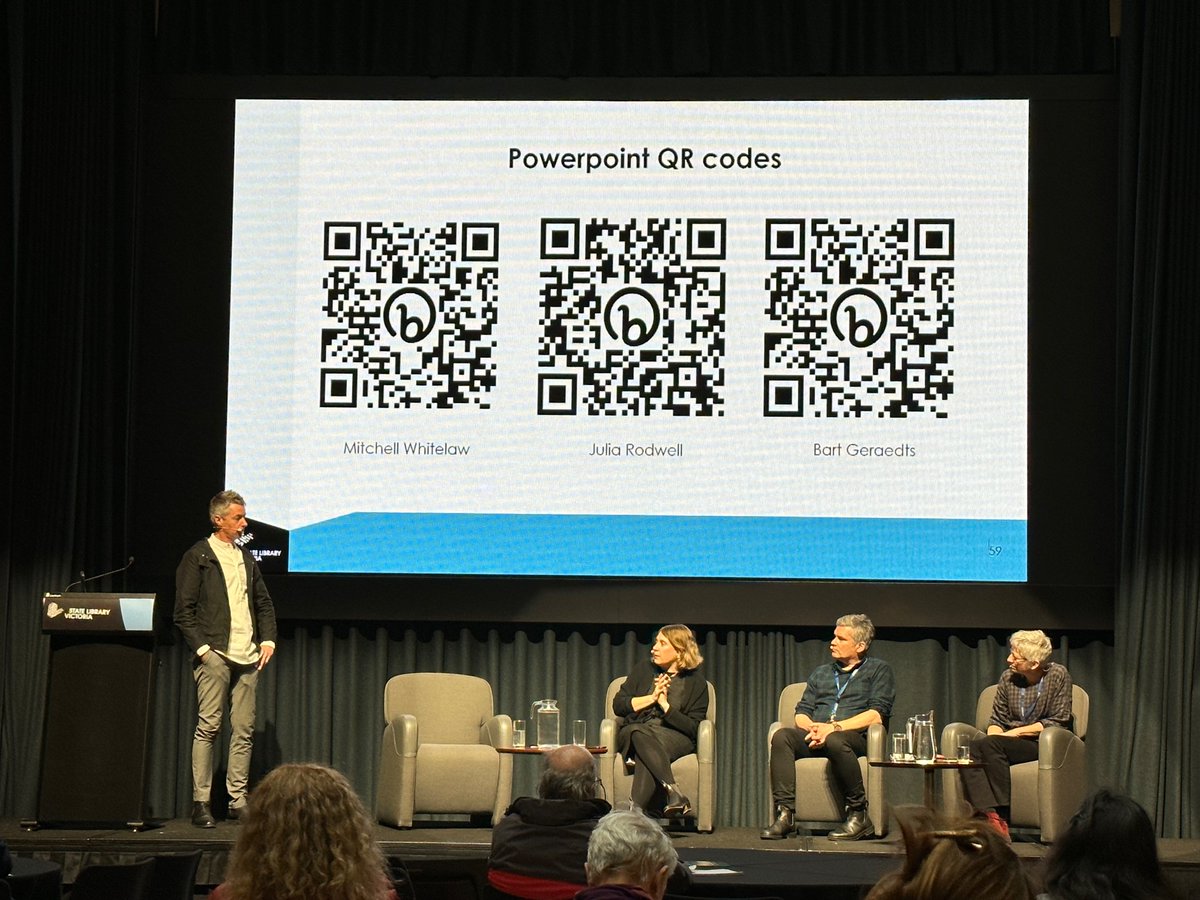 For those playing at home explore the digital archive further via these workshop QR codes #beyondthebook