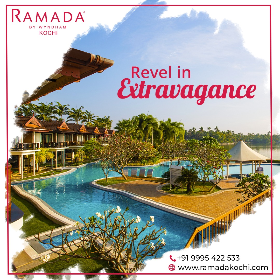 RamadaKochi's tweet photo. "Experiencing unparalleled luxury at Ramada Resort Kochi ✨💫 Reveling in extravagance with every moment. #RamadaResortKochi #LuxuryRetreat #EpicGetaway"

Ramada Resort Kochi
PV Sreedharan Rd, Kumbalam South, Kumbalam, Ernakulam, Kerala 682506
Contact for booking: 0484-7151100 https://t.co/OYa0TEzOCv
