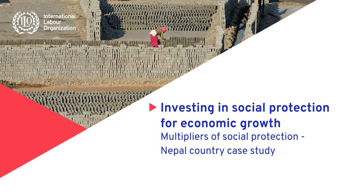 ILO_Nepal's tweet photo. The positive effects of #socialprotection expenditures on GDP exceed in magnitude those of current Government expenditures- more than 5 times larger than the effect found for current Government expenditures.
More in the new case study: https://t.co/S3XPQd3Wwj
#SPPFM @MoLESS_Nepal https://t.co/Coj0JhWhoC