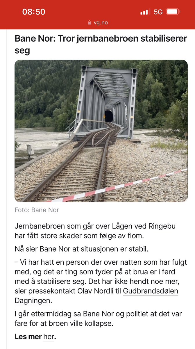 Bane Nor tror brua er reddet. Jeg er ikke like sikker.