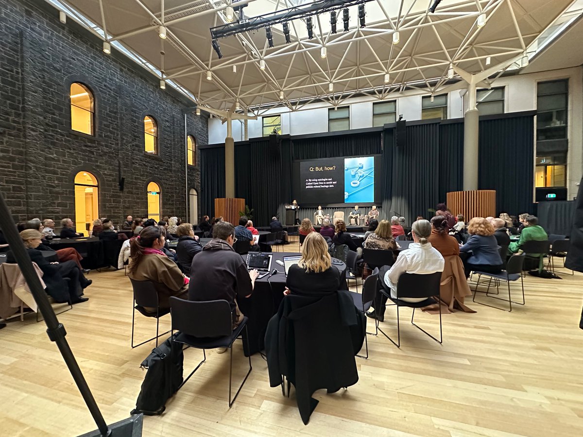 Fabulous turn out to the opening of our symposium #beyondthebook <a href="/Library_Vic/">State Library Vic</a>