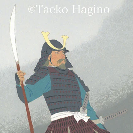 北國新聞、富山新聞連載小説 安部龍太郎さん作「銀嶺のかなた」第211~214回挿絵です。