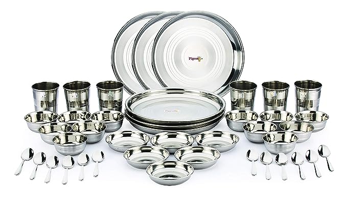 NikithaViews's tweet photo. PREMIUM DEALS 24/7:
,https://t.co/NpoEJQXjxY

Pigeon 42 Stainless Steel Royal Dinner Set @2499 https://t.co/F7mkxmt9RK