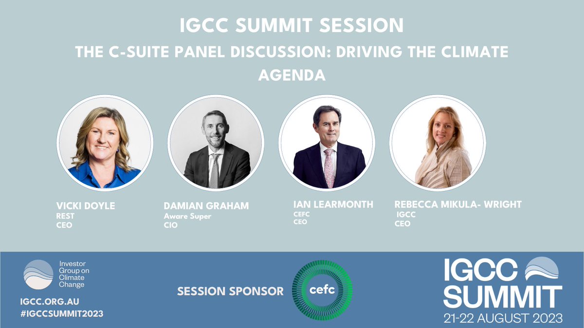 🌍 Join us at #IGCCSummit2023 to learn from top execs steering climate action. 🌎 Gain insights into navigating climate policies and driving impactful investments. Get your tickets: app.glueup.com/event/igcc-cli… #SustainabilityLeadership #ClimateFinance