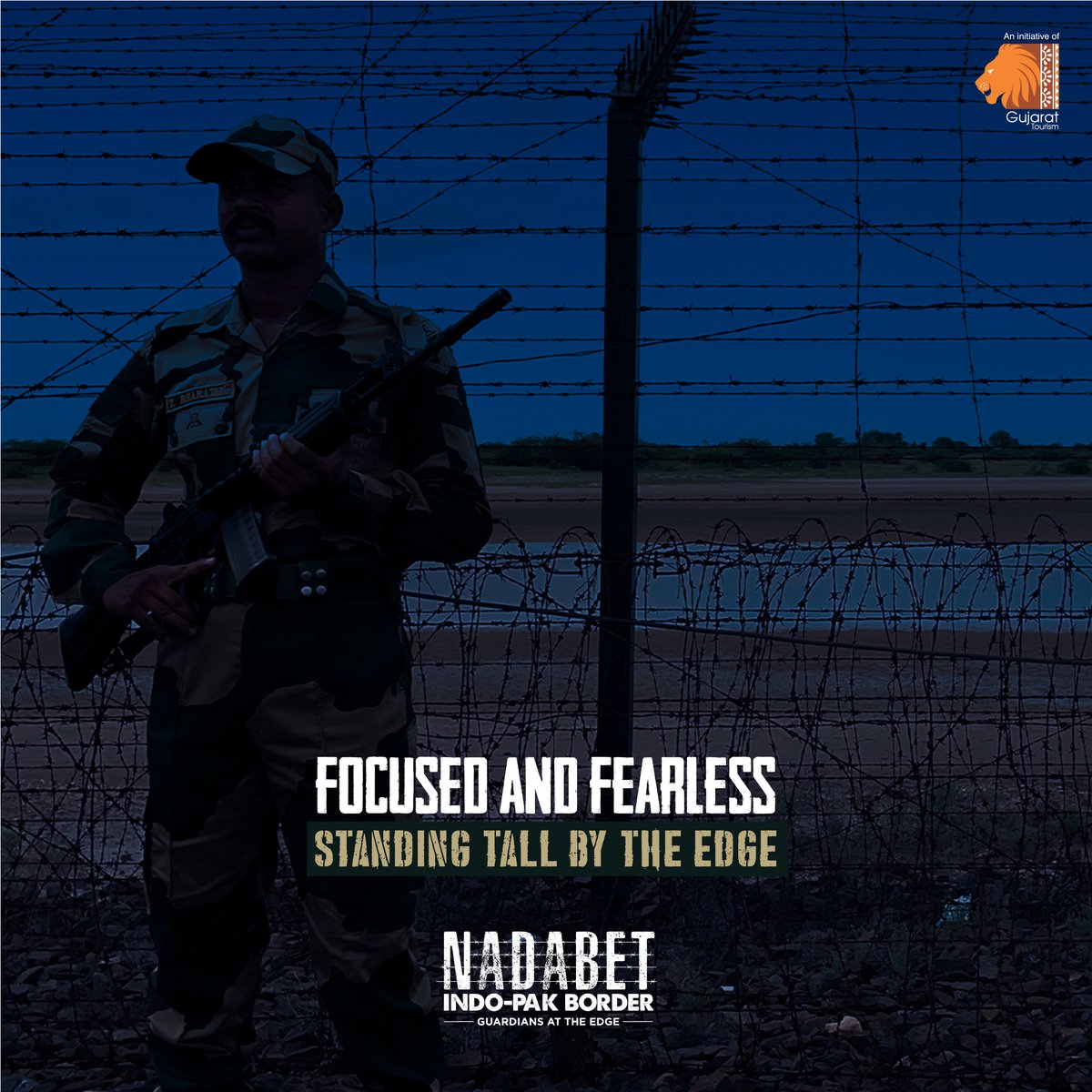 VisitNadabet's tweet image. Duty Beyond Time: A unwavering commitment to perform their duties to Safeguard Our Nation&apos;s Integrity.

#focusedandfearless #borderview #borderline #Jawans #visitnadabet #IndoPakBorder #NadabetBorder #Gujarat #gujarattourism #exploregujarat #incredibleindia