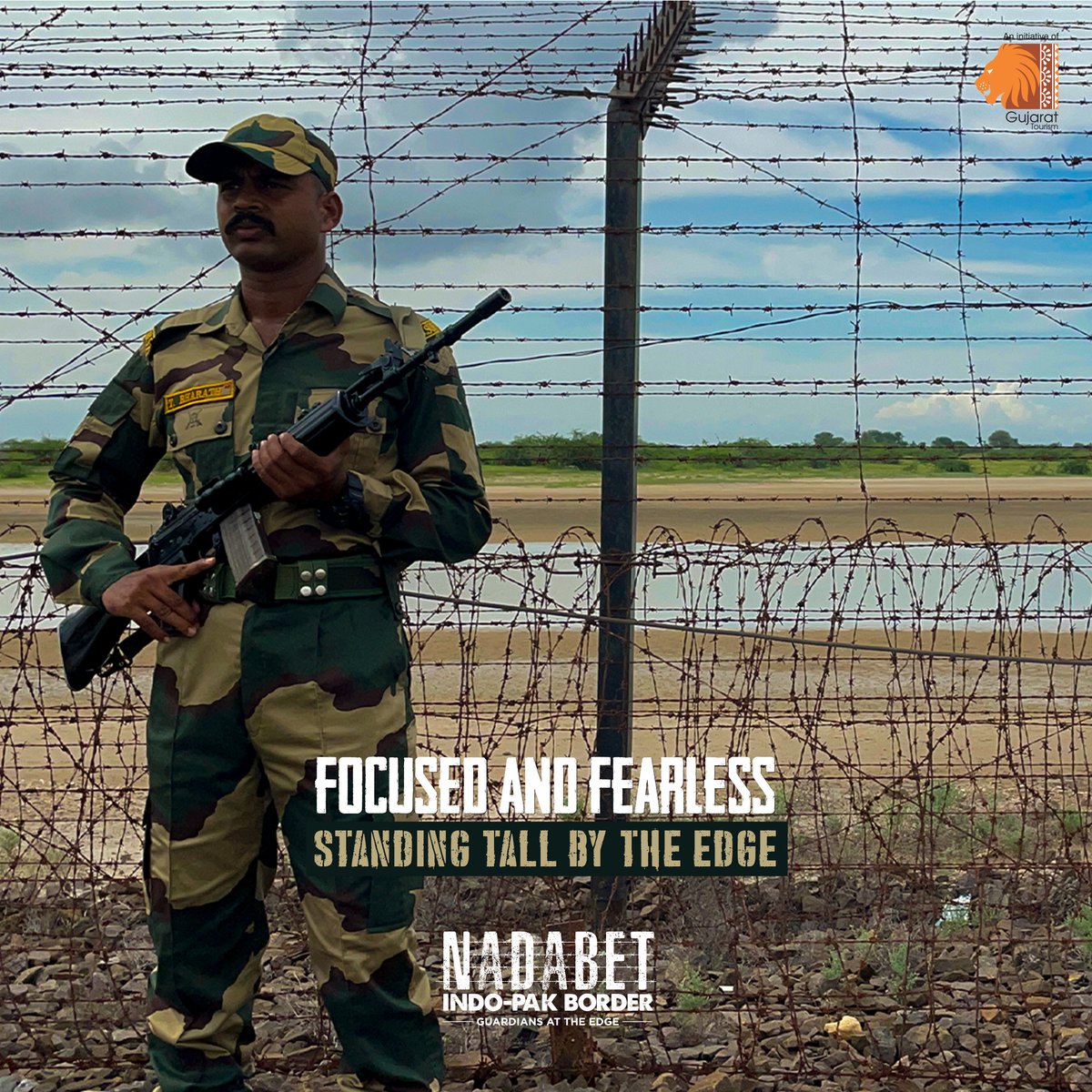 VisitNadabet's tweet image. Duty Beyond Time: A unwavering commitment to perform their duties to Safeguard Our Nation&apos;s Integrity.

#focusedandfearless #borderview #borderline #Jawans #visitnadabet #IndoPakBorder #NadabetBorder #Gujarat #gujarattourism #exploregujarat #incredibleindia
